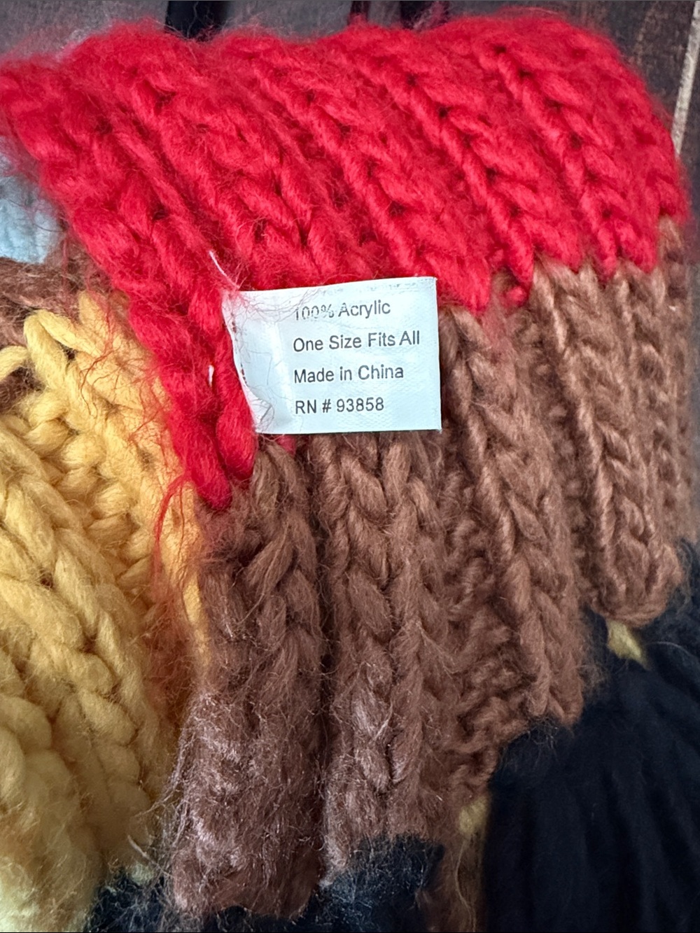 Colorblock Scarf - Picture 5 of 5